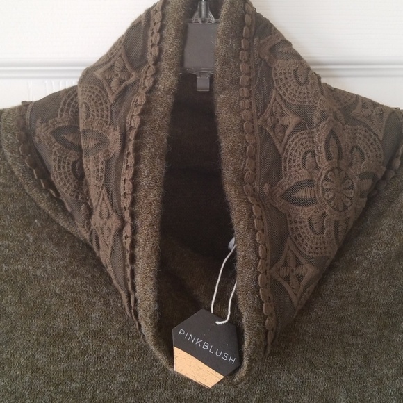 Pink Blush Maternity Sweater NWT - Picture 3 of 3